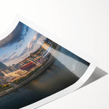 Extra large wall art featuring black line art flowers on a white canvas, suitable for large living room decor.