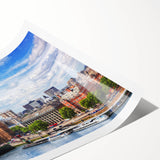 Extra large wall art featuring line art flowers in black on a white canvas, suitable for large living room decor.