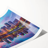 Extra large wall art featuring line art flowers in black and white, ideal for large living room decor, printed on canvas.