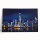 Large black and white abstract canvas print, ideal for kitchen wall art.