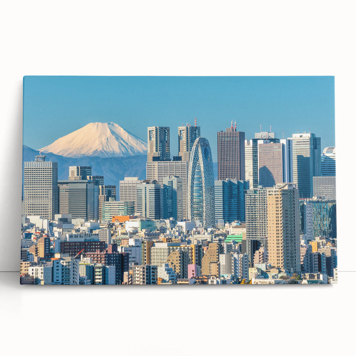 Large black and white abstract acrylic print, ideal for kitchen wall art.