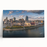 Large black and white acrylic print of assorted kitchen utensils, ideal for kitchen wall art.