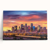 Large black and white abstract print on canvas, ideal for kitchen wall art with a modern look.