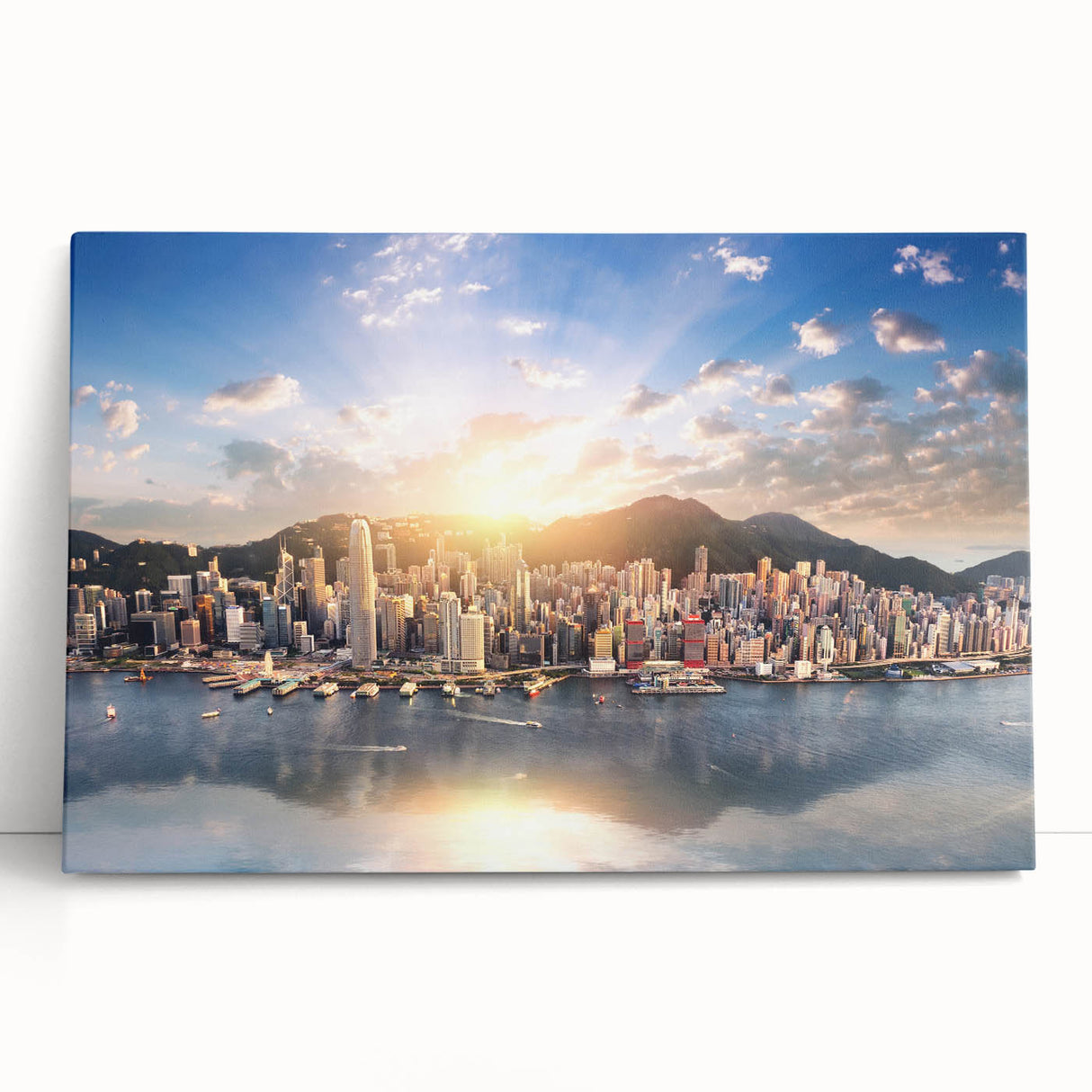 Large black and white abstract print on canvas, featuring dynamic brush strokes, ideal for kitchen wall art.