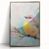 Framed acrylic artwork showcasing an elegant gold design, set against a sleek background, perfect for modern home decor and interior styling.