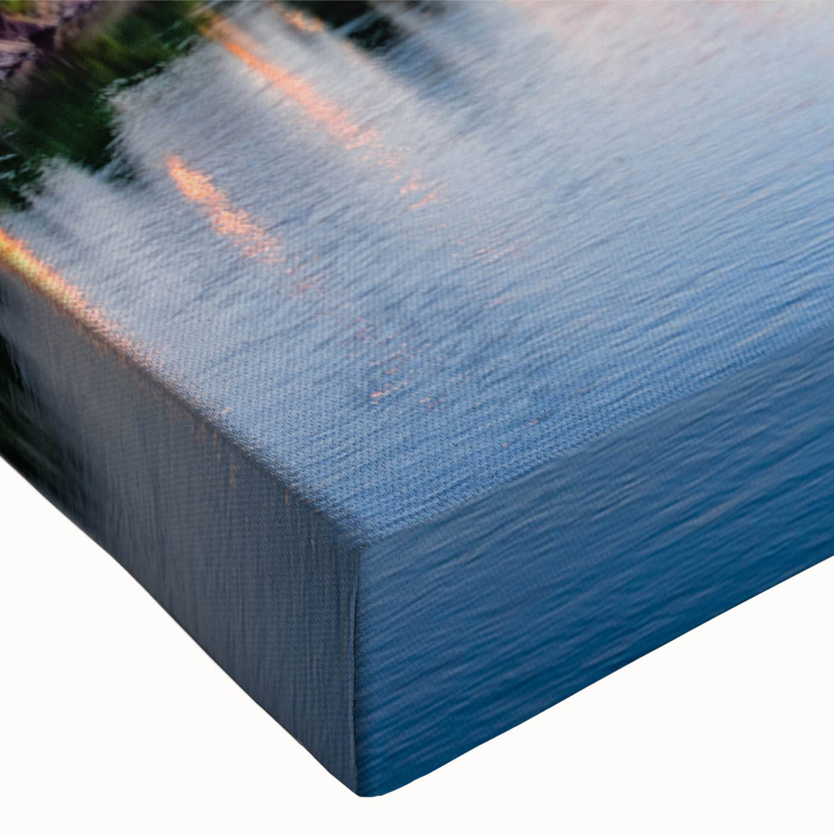 Large art canvas featuring a black and white landscape painting, ideal for bedroom wall decor.