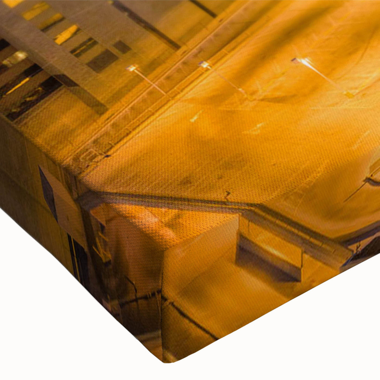 Large art canvas featuring a black and white landscape painting with detailed tree silhouettes, ideal for bedroom wall decor.