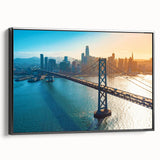 Black and white vintage poster art depicting a serene landscape, ideal for bedroom wall decor.