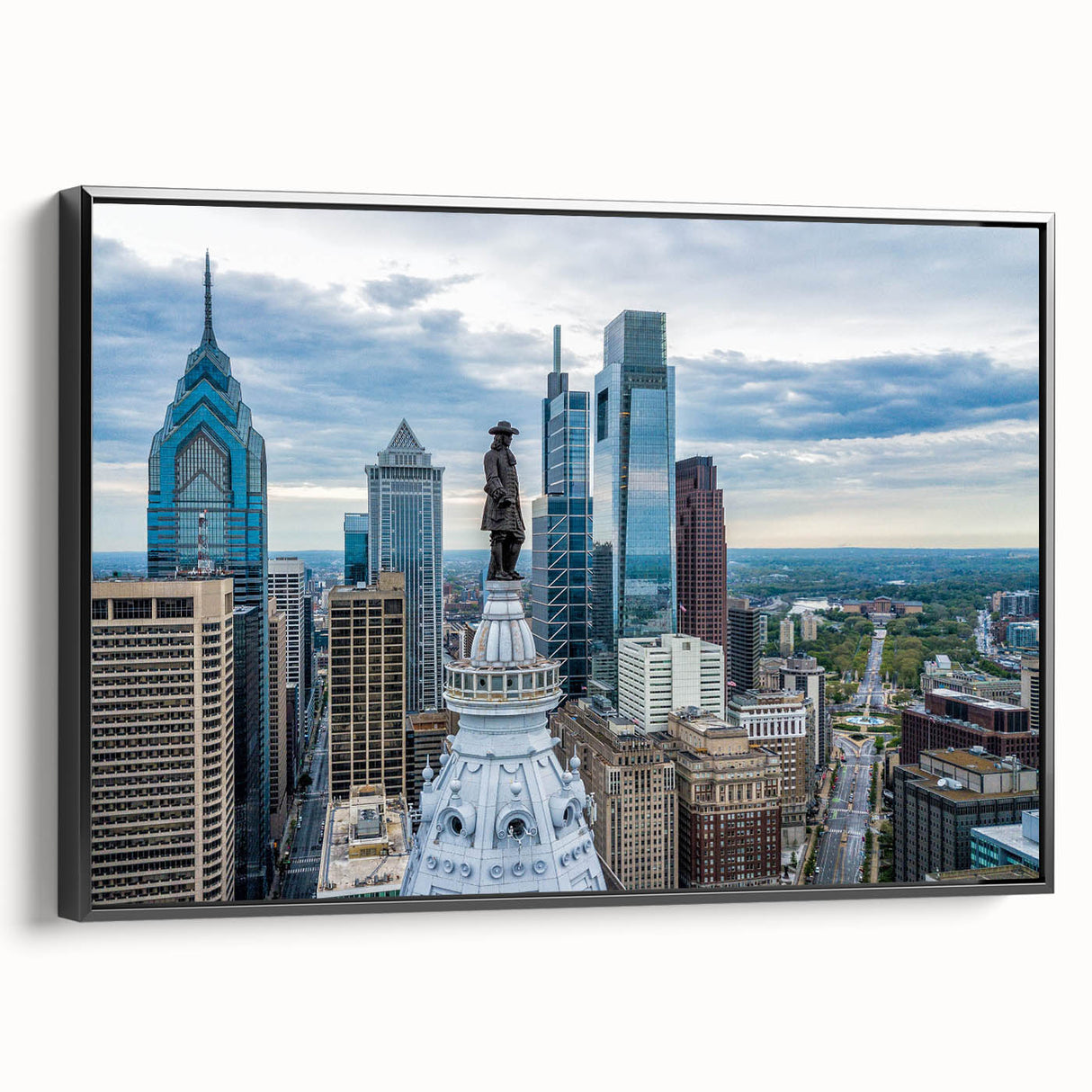 Black and white landscape painting on canvas, featuring a serene mountainous scene, ideal for bedroom wall decor.