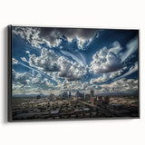 Black and white vintage poster art featuring a serene landscape, ideal for bedroom wall decor.