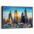Black and white vintage poster art of a serene landscape, printed on framed canvas, ideal for bedroom wall decor.