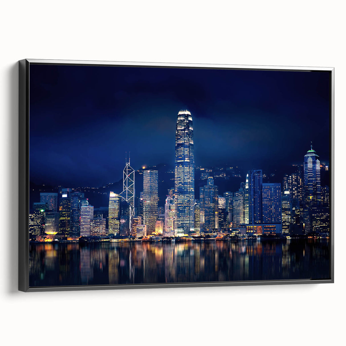 Black and white vintage poster art depicting a tranquil landscape, ideal for bedroom wall decor.
