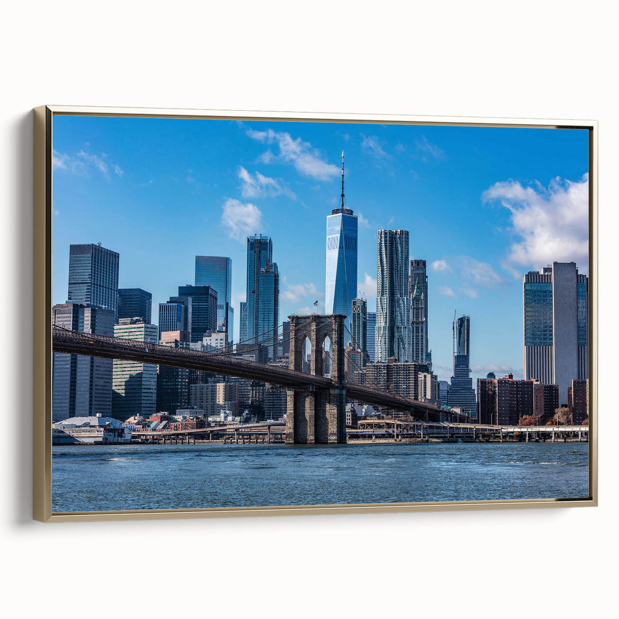 Landscape painting on canvas featuring a serene vintage-style scene in muted earth tones, ideal for bedroom wall art.