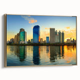 Landscape painting featuring a serene mountain vista in muted earth tones, ideal for bedroom wall art.