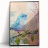 Framed acrylic wall art displaying a vibrant black front view design, ideal for modern home decor, showcasing intricate details and deep colors.