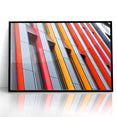 Abstract Geometric Architecture Art - Bold Urban Wall Print