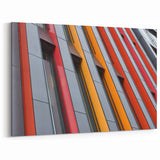 Abstract Geometric Architecture Art - Bold Urban Wall Print