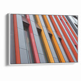 Abstract Geometric Architecture Art - Bold Urban Wall Print