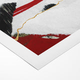 Dynamic Strokes and Lines Abstract Art - Modern Geometric Line Canvas