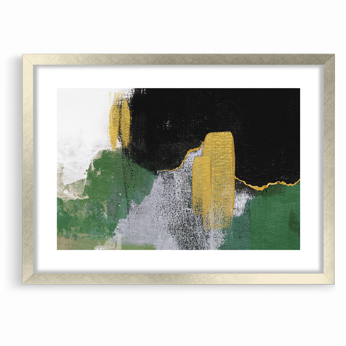 Artistic Strokes and Lines Abstract Art - Modern Minimalist Canvas