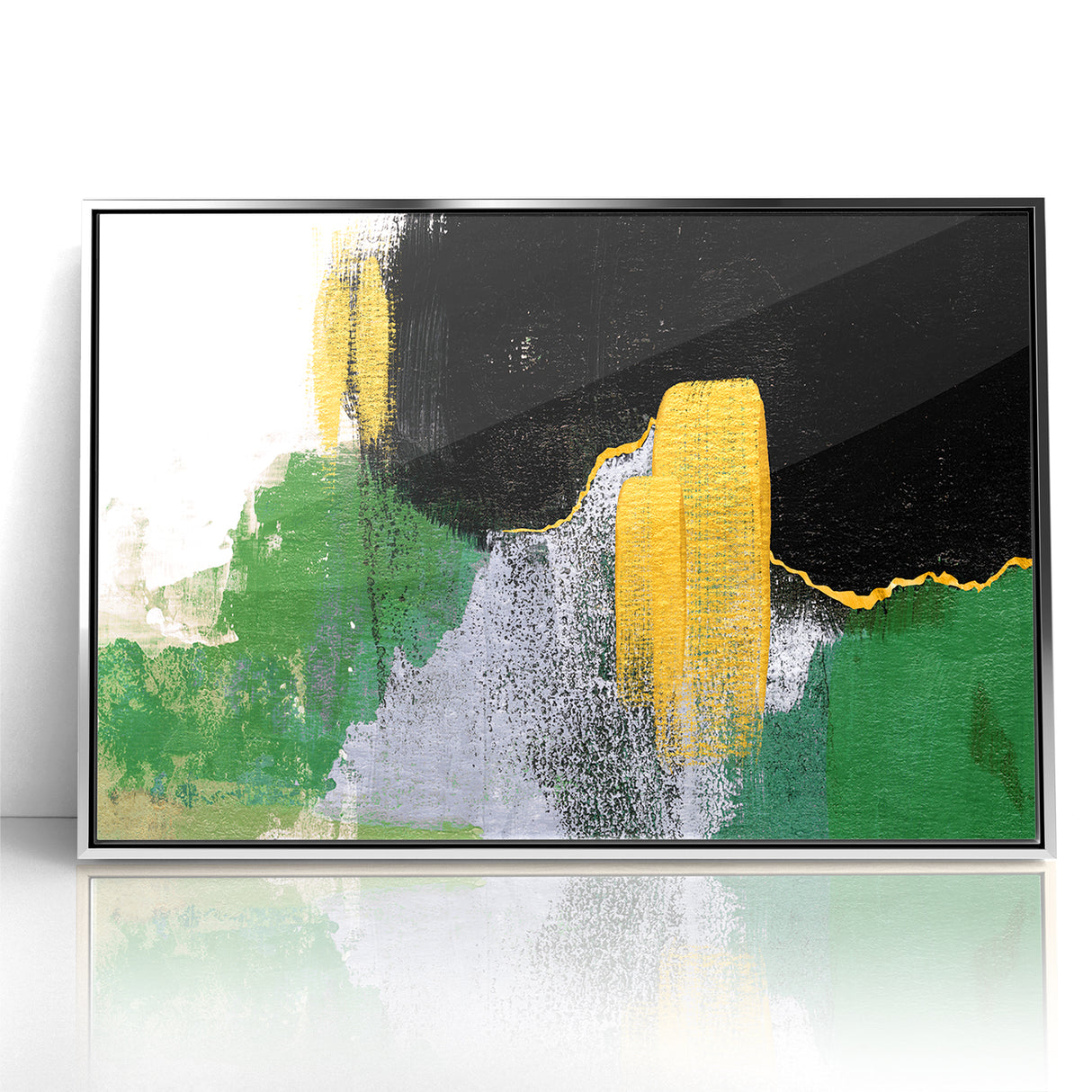 Artistic Strokes and Lines Abstract Art - Modern Minimalist Canvas