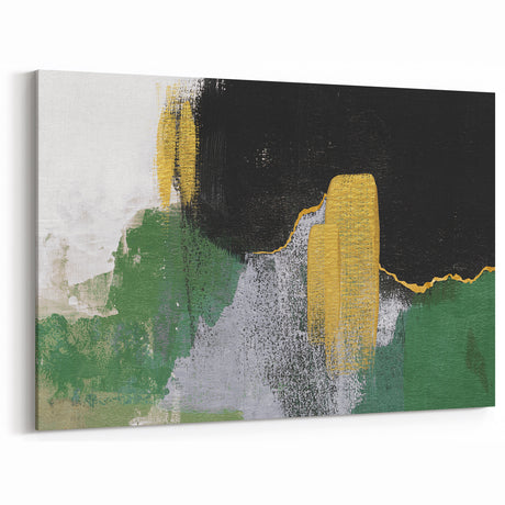 Artistic Strokes and Lines Abstract Art - Modern Minimalist Canvas