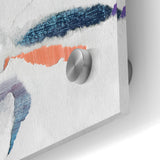 Colorful Strokes and Lines Abstract Art - Modern Geometric Canvas
