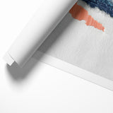 Colorful Strokes and Lines Abstract Art - Modern Geometric Canvas