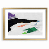 Vibrant Strokes and Lines Abstract Art - Modern Geometric Canvas