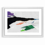 Vibrant Strokes and Lines Abstract Art - Modern Geometric Canvas