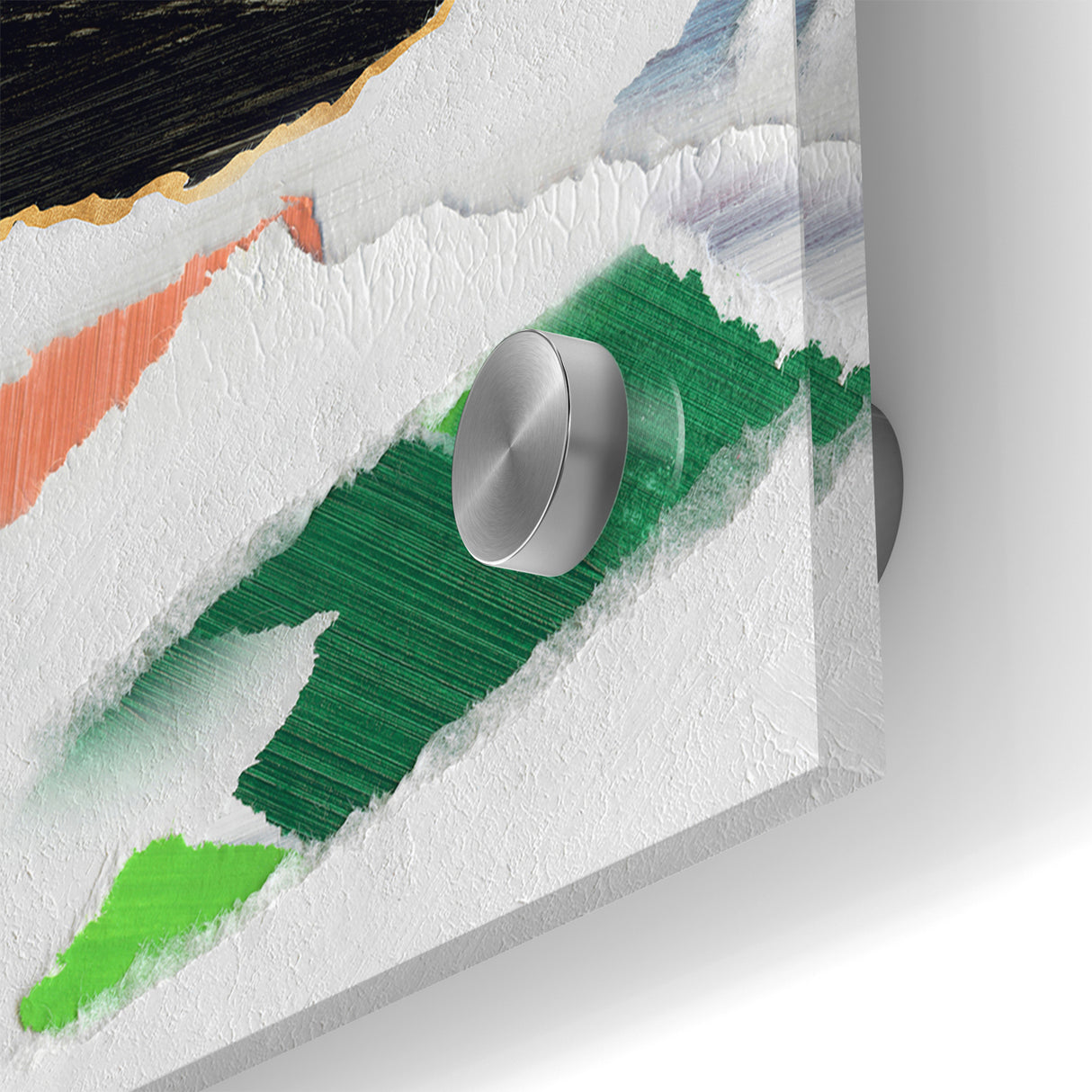 Vibrant Strokes and Lines Abstract Art - Modern Geometric Canvas