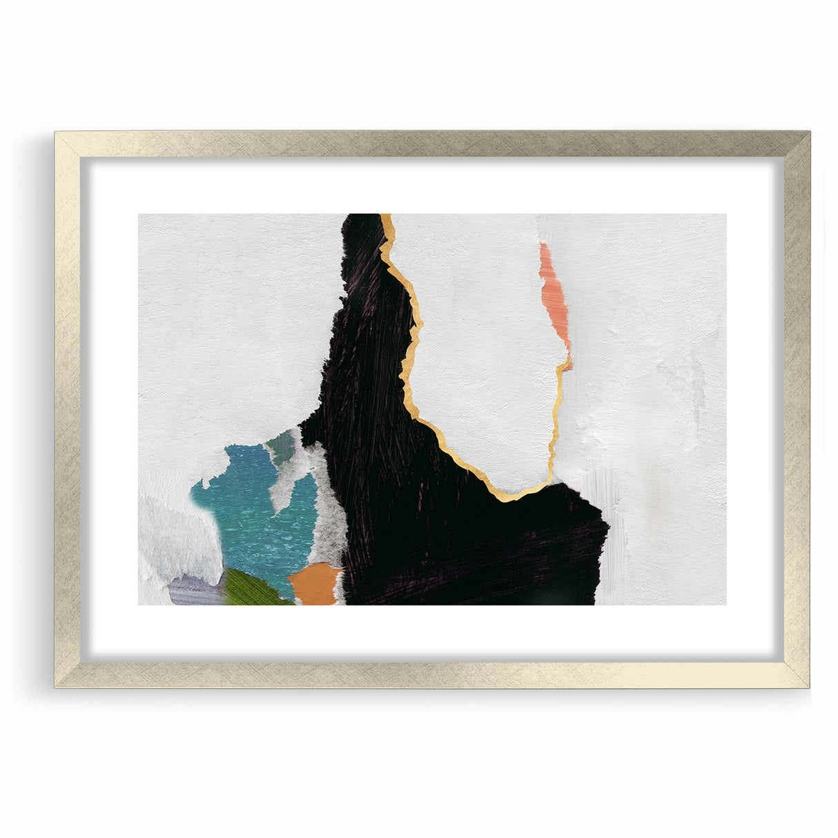 Elegant Strokes and Lines Abstract Art - Modern Minimalist Canvas