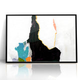 Elegant Strokes and Lines Abstract Art - Modern Minimalist Canvas