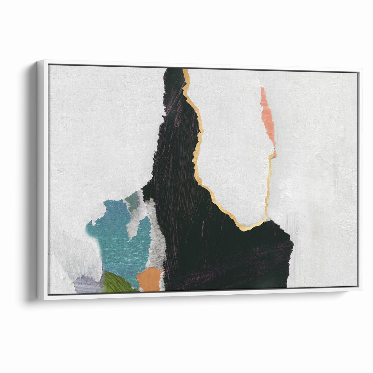 Elegant Strokes and Lines Abstract Art - Modern Minimalist Canvas