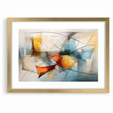 Fluid Abstract Expressionist Canvas Wall Art