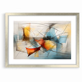 Fluid Abstract Expressionist Canvas Wall Art