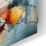 Fluid Abstract Expressionist Canvas Wall Art