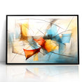 Fluid Abstract Expressionist Canvas Wall Art