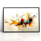 Dynamic Abstract Expressionist Canvas Wall Art