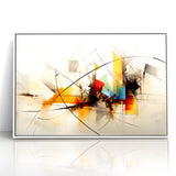 Dynamic Abstract Expressionist Canvas Wall Art