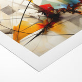 Dynamic Abstract Expressionist Canvas Wall Art
