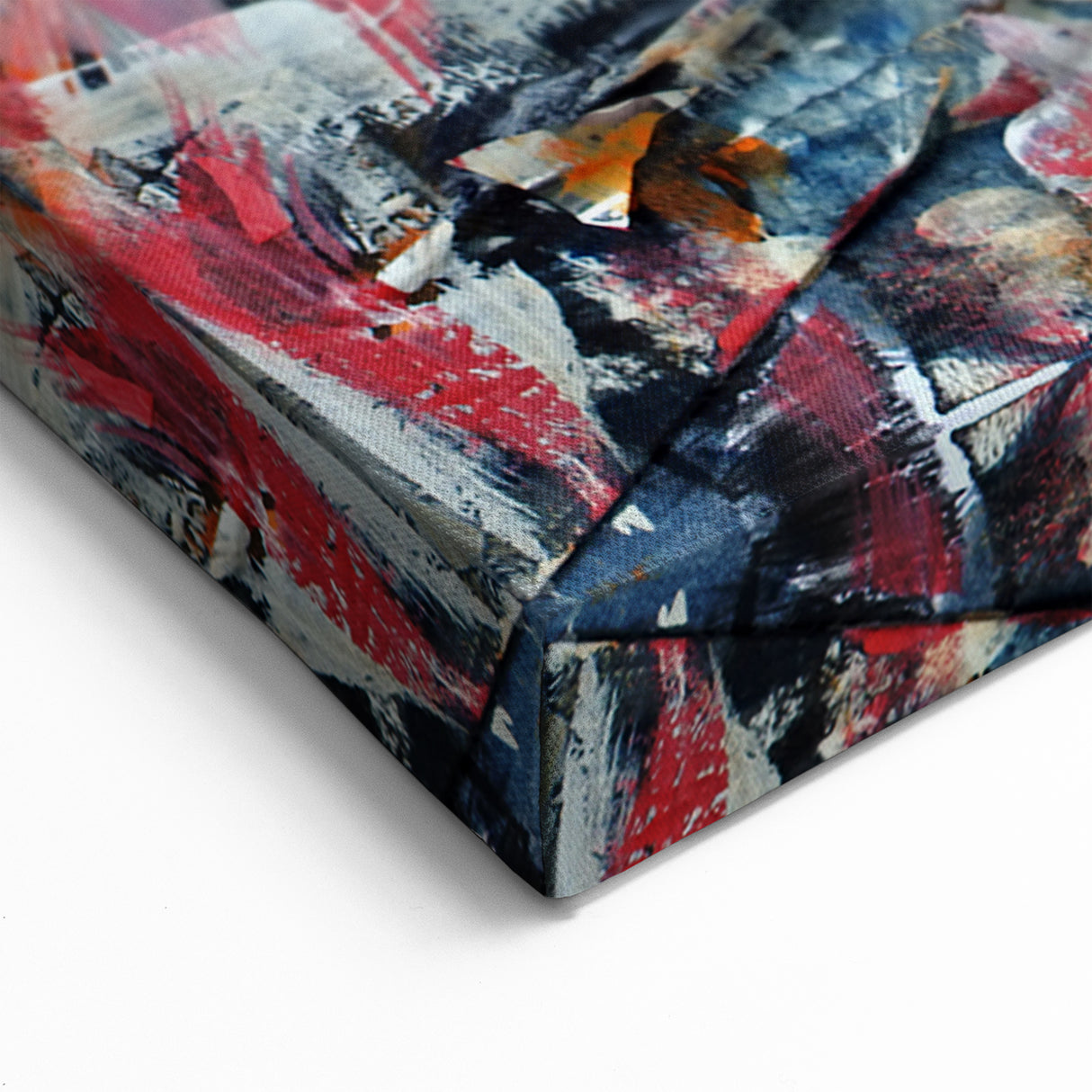 Textured Abstract Expressionist Canvas Wall Art