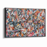 Textured Abstract Expressionist Canvas Wall Art