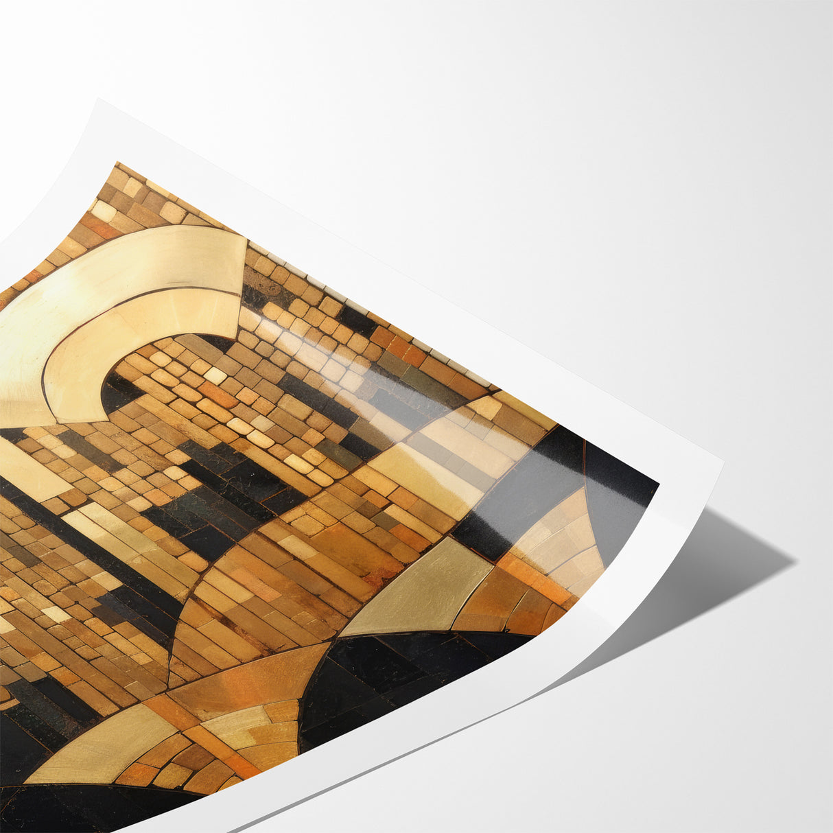 Elegant Abstract Expressionist Canvas Wall Art