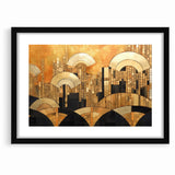 Elegant Abstract Expressionist Canvas Wall Art