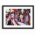 Colorful Abstract Expressionist Canvas Wall Art