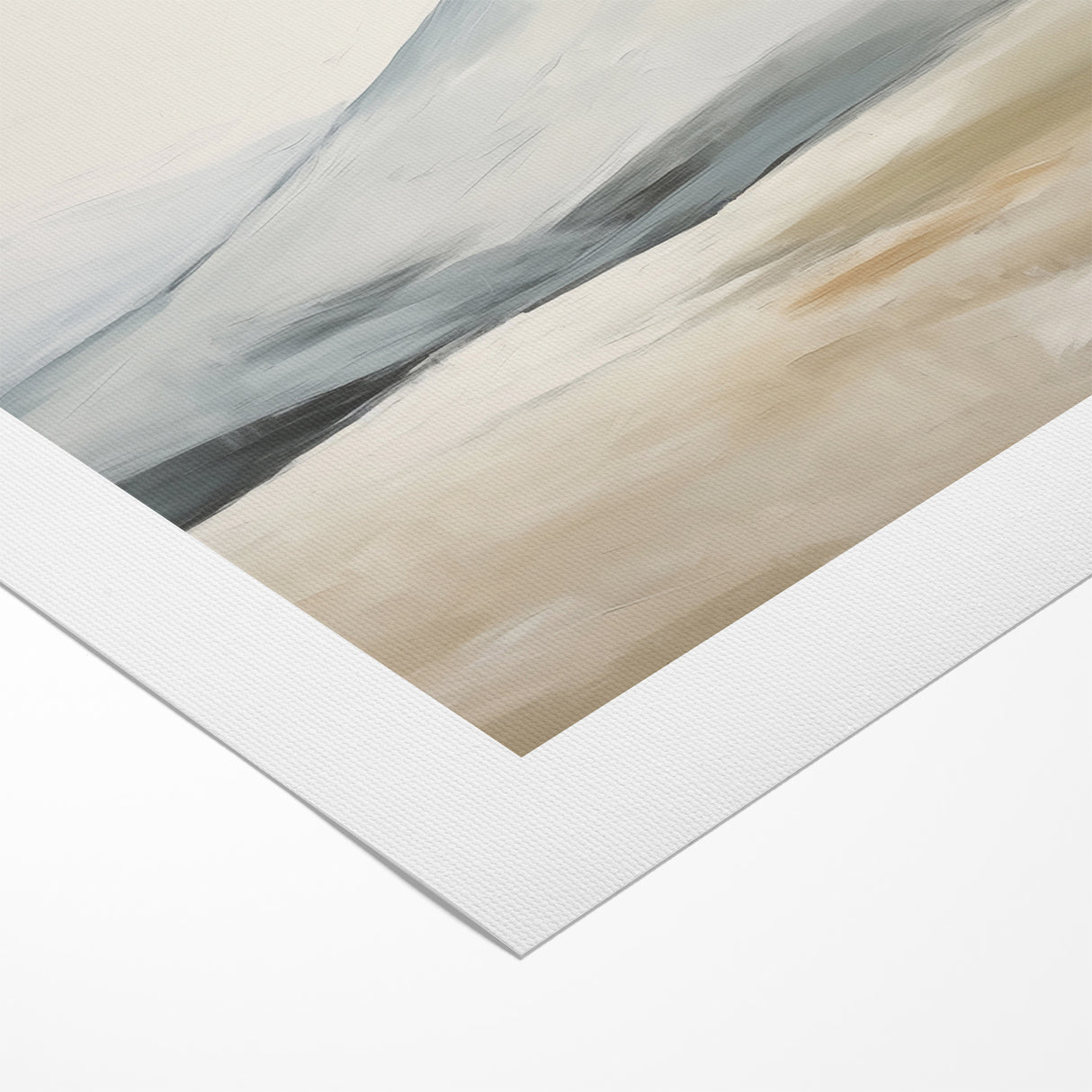 Abstract Landscape Art | Serene Mountain Scene on Canvas