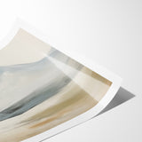 Abstract Landscape Art | Serene Mountain Scene on Canvas
