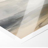 Modern Landscape Abstract | Misty Mountain Canvas Art
