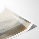 Modern Landscape Abstract | Misty Mountain Canvas Art